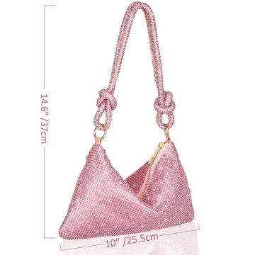 Covelin Evening Bag Stylish Rhinestone Tote for Fashion