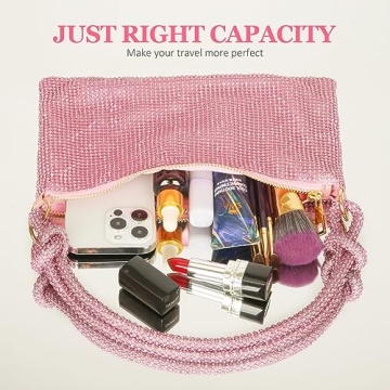 Covelin Evening Bag Stylish Rhinestone Tote for Fashion