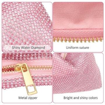 Covelin Evening Bag Stylish Rhinestone Tote for Fashion