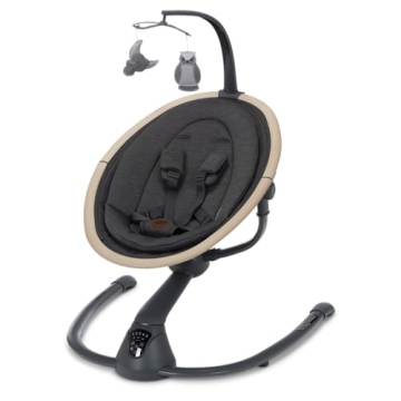 Maxi-Cosi Cassia Baby Swings for Infants: Smart Portable Baby Swing with Music, Lightweight & Foldab...