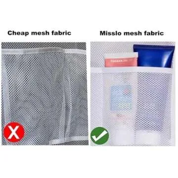 MISSLO Shower Caddy 5 Pockets for Travel and Home