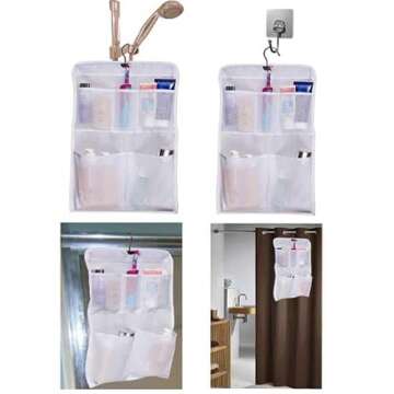 MISSLO Shower Caddy 5 Pockets for Travel and Home