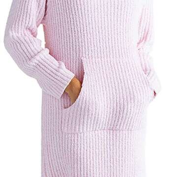 Softies Women's Ultra Soft Marshmallow Slouch Turtleneck Lounger