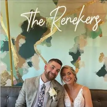 IOKSBACU Custom Neon Signs, Neon Sign Customizable for Wall Decor, Personalized Large Neon Sign for Wedding Birthday Party Gift Bussiness Salon Bar Store Logo Neon Name Sign