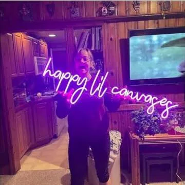 IOKSBACU Custom Neon Signs, Neon Sign Customizable for Wall Decor, Personalized Large Neon Sign for Wedding Birthday Party Gift Bussiness Salon Bar Store Logo Neon Name Sign