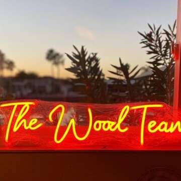 IOKSBACU Custom Neon Signs, Neon Sign Customizable for Wall Decor, Personalized Large Neon Sign for Wedding Birthday Party Gift Bussiness Salon Bar Store Logo Neon Name Sign