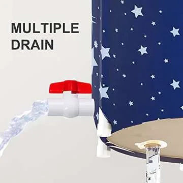 Portable Bathtub For Adults Folding Soaking Bath Tub Thickening To Keep Temperature Foldable freestanding bathtub For Shower Stall Suitable For Two Persons 43"x 25"x 20"(Blue Sky)