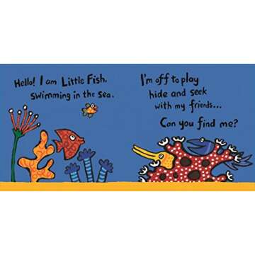 Where Is Little Fish? Interactive Storybook for Kids