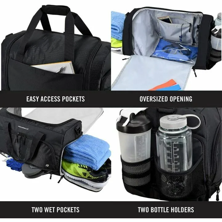 Ultimate Gym Bag 2.0 - Stylish, Durable & Spacious