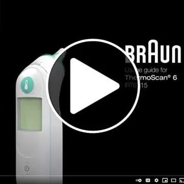 Braun ThermoScan 6 Ear Thermometer - Fast, Accurate & Trusted