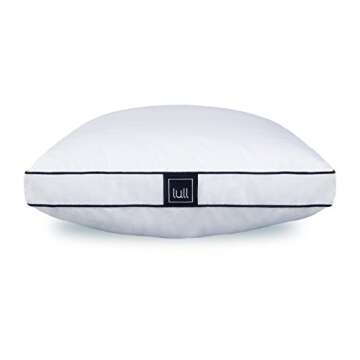 Original Lull Pillow | Machine Washable & Hypoallergenic Pillow w/Adaptive Fibers for Neck & Spine S...