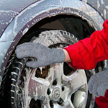 Bencailor Microfiber Dusting Gloves - 6 Pairs for Efficient Cleaning