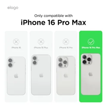 iPhone 16 Pro Max Magnetic Silicone Case - Elago