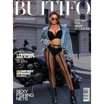 Buitifo Women Sexy Tights Fishnet Opening Leggings Stripe Pantihose Lingerie Pants (BlackST1,One Size)