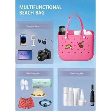 Stylish Qkstan Beach Bag - Waterproof Tote for Women