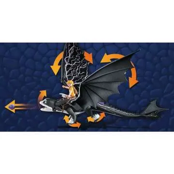 Dragons Nine Realms: Thunder & Tom Playmobil Set