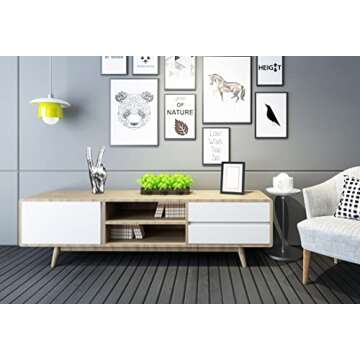 shinesorc Silver (Black) Polyresin Hand Gesture Desk Statues Finger Sculpture Decor - Silver (Black) Ring Holder Adornos para Sala Gold Finger Gifts for Friends and Family (Peace)