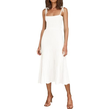 ARTFREE Women's Summer Maxi Dress with Adjustable Straps