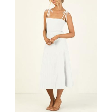 ARTFREE Women's Summer Maxi Dress with Adjustable Straps