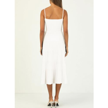 ARTFREE Women's Summer Maxi Dress with Adjustable Straps