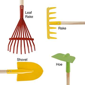 Hey! Play! Kid’s Garden Tool Set for Young Gardeners