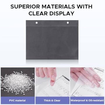 Starfavor Flip Folder for Marching Band Music 5-Piece