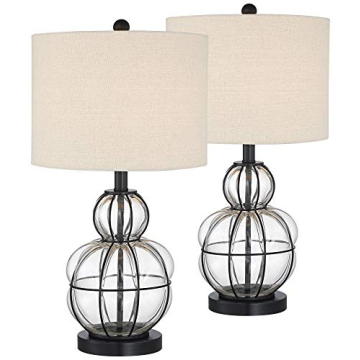 360 Lighting Rustic Table Lamps Set of 2 - Modern Farmhouse Style