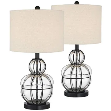 360 Lighting Rustic Table Lamps Set of 2 - Modern Farmhouse Style