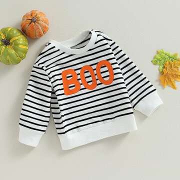 Ayalinggo Toddler Halloween Sweatshirt Soft & Stylish