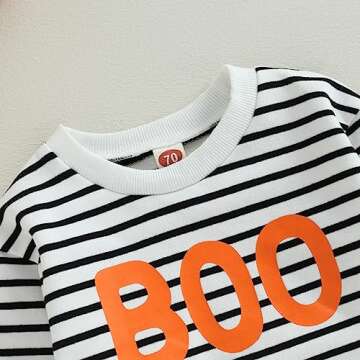 Ayalinggo Toddler Halloween Sweatshirt Soft & Stylish