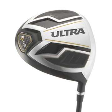WILSON Golf Ultra Plus Package Set, Men's Right Handed, Regular Carry