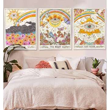 Accnicc Tarot Tapestry Set for Vibrant Home Decor