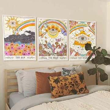 Accnicc Tarot Tapestry Set for Vibrant Home Decor