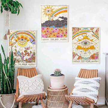 Accnicc Tarot Tapestry Set for Vibrant Home Decor