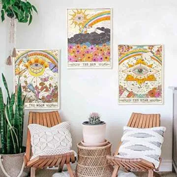 Accnicc Tarot Tapestry Set for Vibrant Home Decor