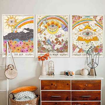 Accnicc Tarot Tapestry Set for Vibrant Home Decor