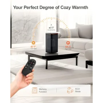 ComDomus Small Space Heater - Efficiently Warm Up Your Room