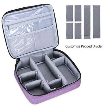 Stylish Teamoy Travel Makeup Bag for Easy Organization