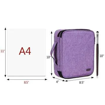 Stylish Teamoy Travel Makeup Bag for Easy Organization