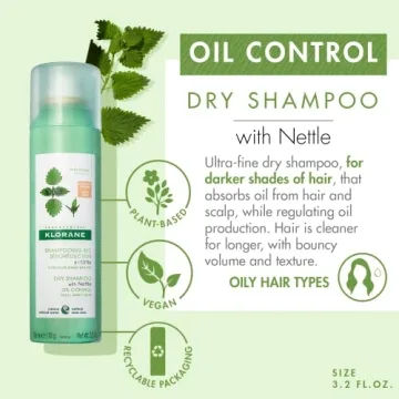 Klorane Dry Shampoo with Nettle for Brunette Hair