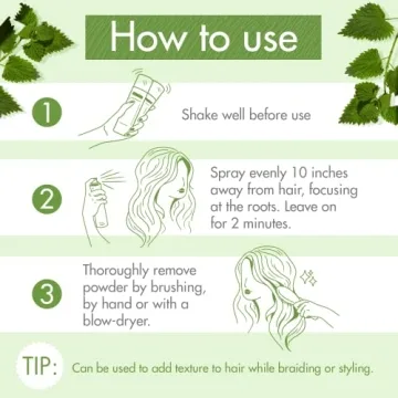 Klorane Dry Shampoo with Nettle for Brunette Hair