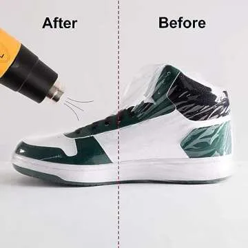 Shoe Shrink Wrap Bags 100 Pcs for Shoes Protection