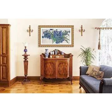 Elevate Your TV with Frame My TV's Ornate Gold Deco Frame for Samsung