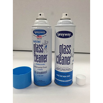 Sprayway Glass Cleaner 4-Pack Ammonia Free for Streak-Free Shine