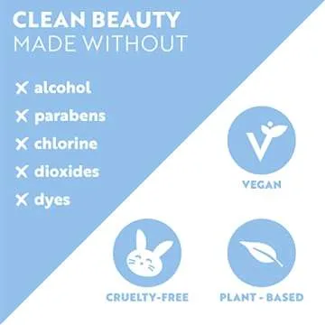 HEROLIFE Micellar Makeup Remover Cleansing Facial Cloths,Pre-moistened, Single-Use, , 1 pack of 40, Large size 7.1” x 7.5” Biodegradable individually Wrapped Wipes formulated with Plant-Based derived ingredients