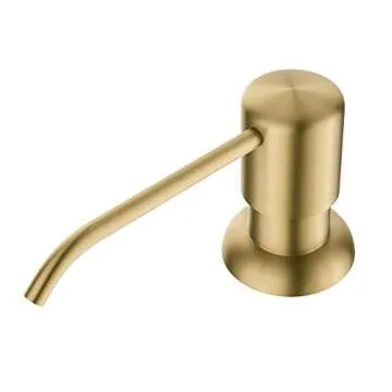 Kraus KSD-53BB Boden Kitchen Soap and Lotion Dispenser, Brushed Brass