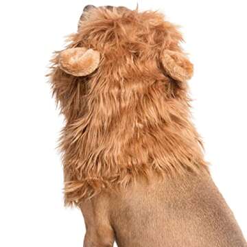Pet Krewe Dog Lion Mane Costume for Small Dogs