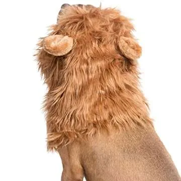 Pet Krewe Dog Lion Mane Costume for Small Dogs