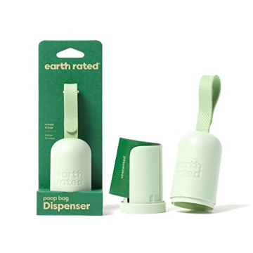 Earth Rated Dog Poop Bag Holder Leakproof Durable Unscented