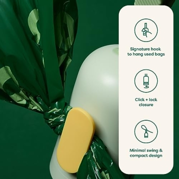 Earth Rated Dog Poop Bag Holder Leakproof Durable Unscented